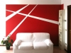 Wall Painting Rosso vivo