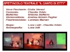 Regia e scenografia  Il canto di Etty